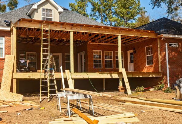 Porch Raising in Mankato