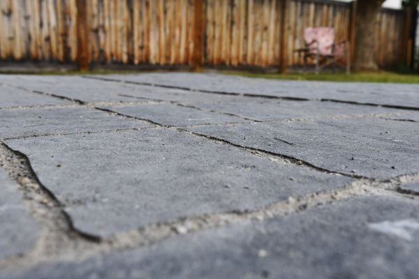 Sunken Patio Repair in Mankato